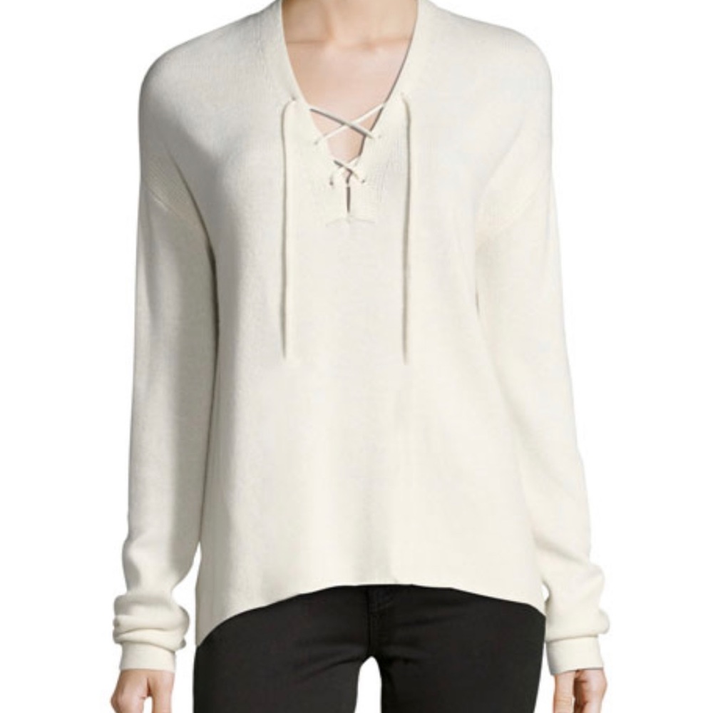 Joie Wool Cashmere Cream Sweater